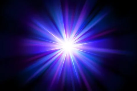 Glow Light Shining on Dark Background, Vector Illustration Stock-Illustration