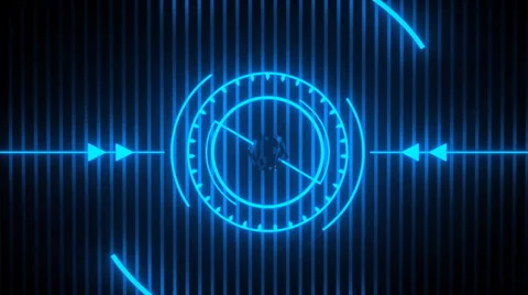 Glow-line abstraction Видео 34338619