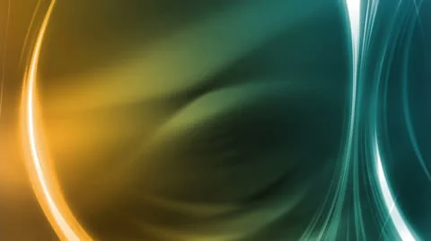 Glow Lines Amber Blue Stock Footage 25892658
