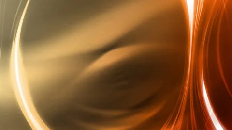 Glow Lines Amber Orange Stock Footage 25892757