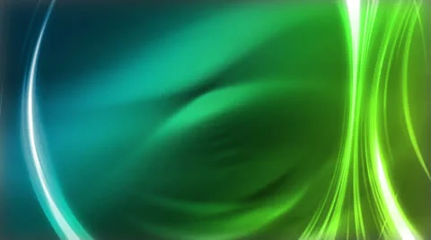 Glow Lines Blue Green Stock Footage 25892857