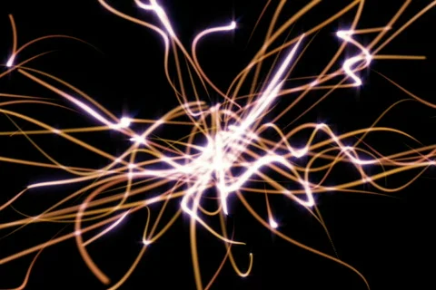 Glow Lines Stock Footage 435639