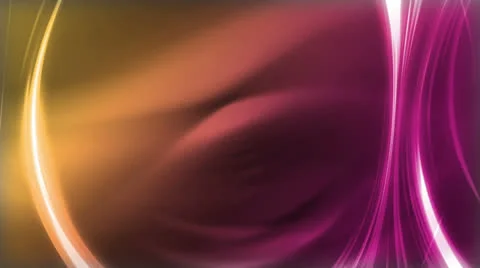 Glow Lines Pink Yellow Stock Footage 25893033
