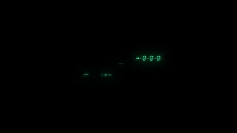 Glow Mathematical formulas on black back intro able to loop endless Stock Footage 263837242