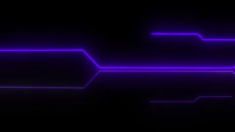 Glow neon light rays lines stripes blue color Type 2 Video stock 306540885
