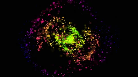 Glow Particles 4K 01 Stock Footage 87225654