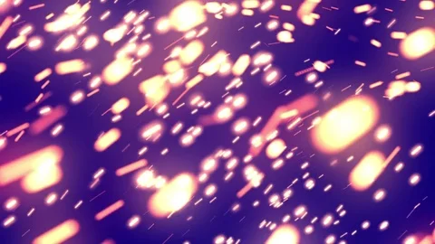 Glow Particles Fall Stock Footage 73950684