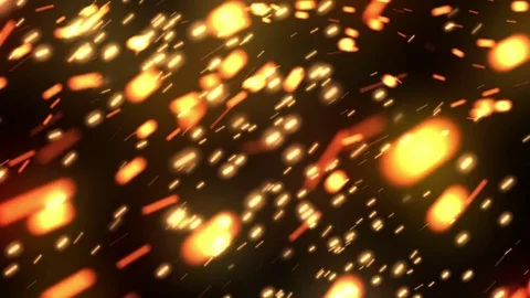 Glow Particles Fall Red Stock Footage 73950538