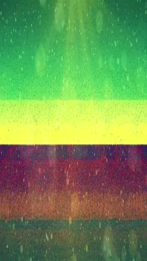 Glow Particles Falling in Light Rays 4K Bokeh Background with Shiny Lights Video stock 283410529