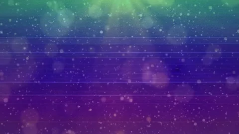 Glow Particles Falling in Light Rays 4K Bokeh Background with Shiny Lights Stock Footage 283410575