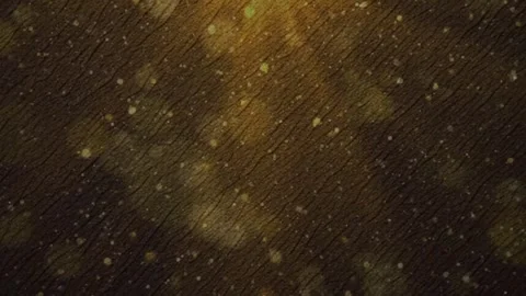 Glow Particles Falling in Light Rays 4K Bokeh Background with Shiny Lights Stock Footage 283411316