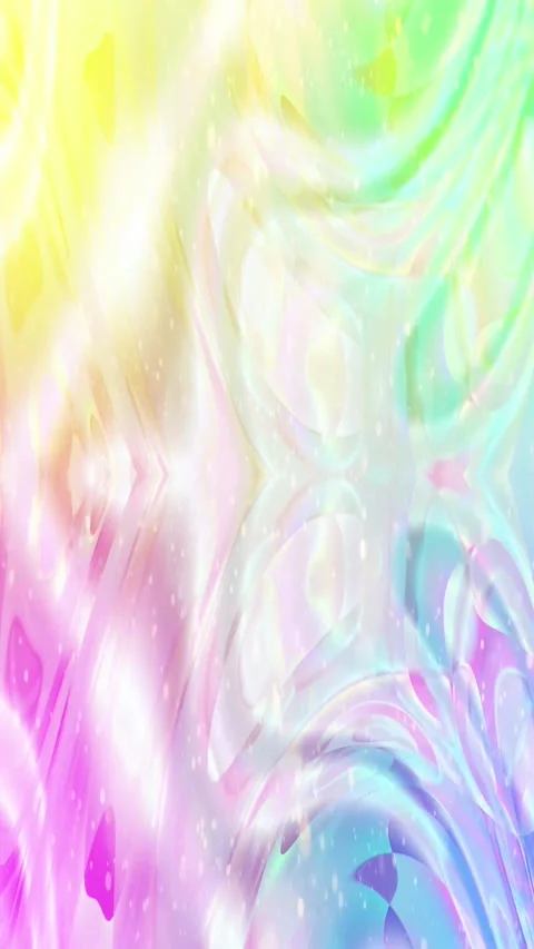 Glow Particles Falling in Light Rays 4K Bokeh Background with Shiny Lights Video stock 283411728