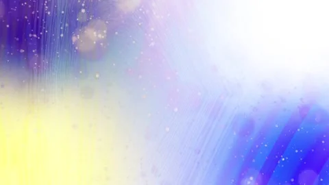 Glow Particles Falling in Light Rays 4K Bokeh Background with Shiny Lights Stock Footage 283411831