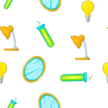 Glow pattern, cartoon style Stock Illustration
