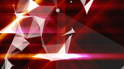 Glow Plexus Motion Background Video stock 63643314