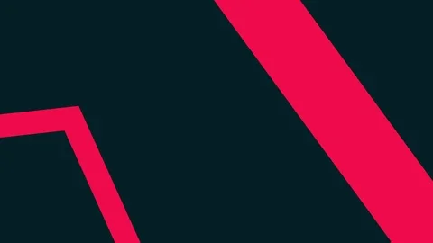 Glow polygon figures move towards the camera creating a tunnel effect Stock Footage 123470371