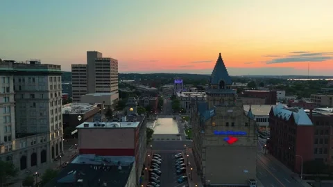 Glow in the Remnants - Syracuse, NY Video stock 336466426