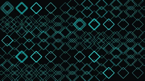 Glow Shapes Geometric Pattern Stock Footage 119193373