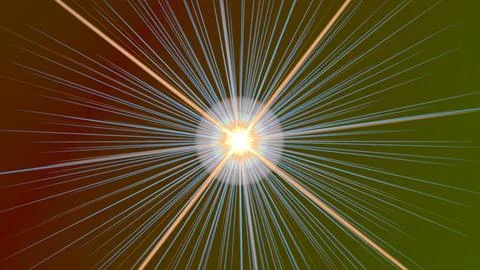 Glow Slide Flare Motion Stock Illustration