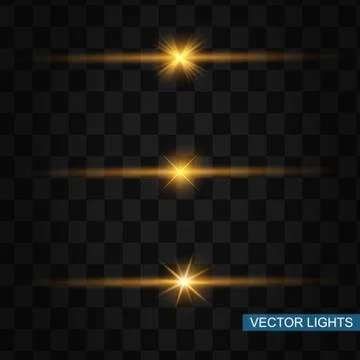 Glow special light effect Stockillustratie