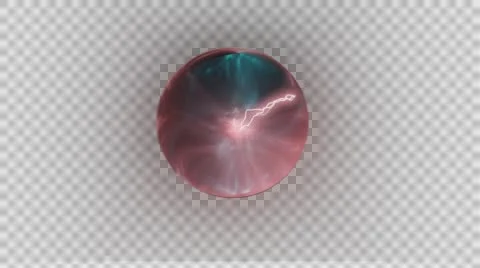 Glow sphere - quantum particle Stock Footage 65936741