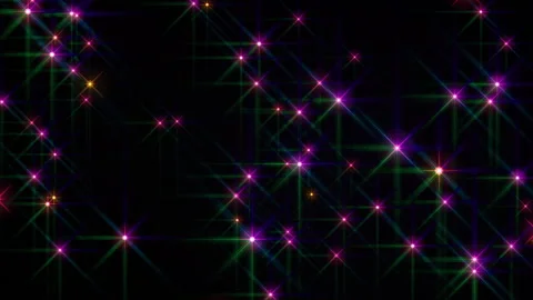 Glow star sparkle flash loop animation Stock Footage 148060220