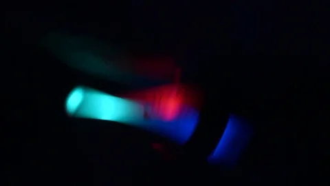 Glow stick in a close up  Stock Footage 81043976