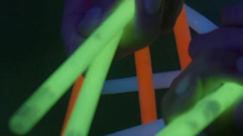 Glow stick Stock Footage 235384238