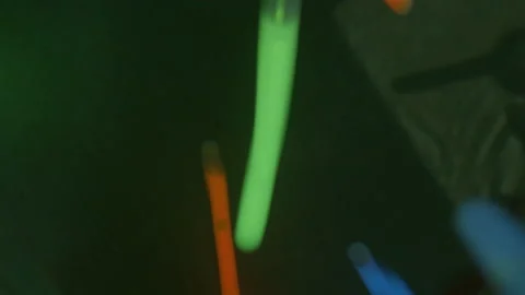 Glow stick Stock Footage 235384416