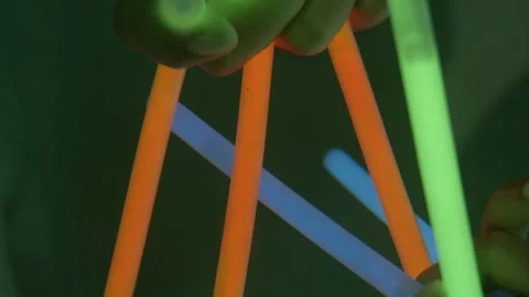 Glow stick Stock Footage 235384714