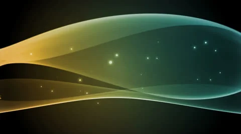 Glow Streams Amber Blue Stock Footage 25990285