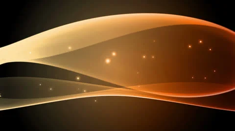 Glow Streams Amber Orange Stock Footage 25990177