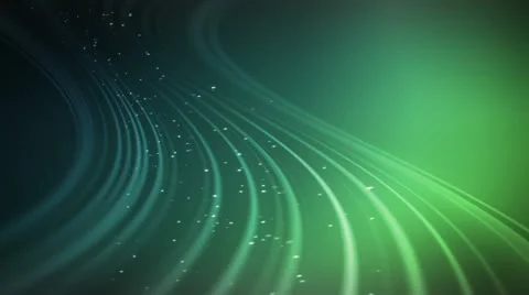 Glow Streams Blue Green Stock Footage 12036156