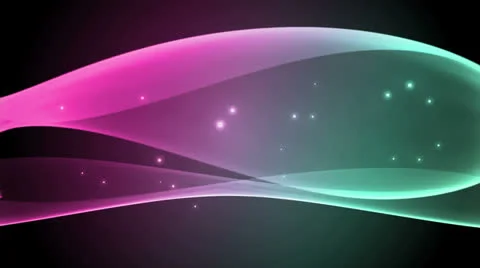 Glow Streams Pink Green Stock Footage 25989995