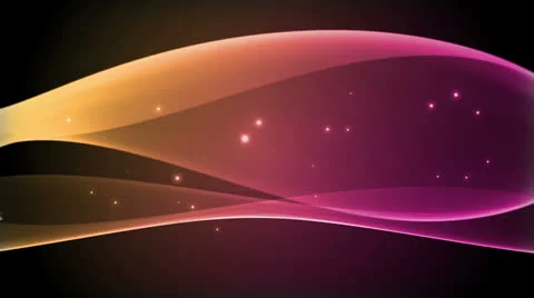 Glow Streams Pink Yellow Stock Footage 25989818