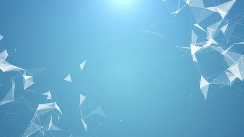 Glow at the top of the screen .interaction of two figures in different parts of Stock Footage 85326269