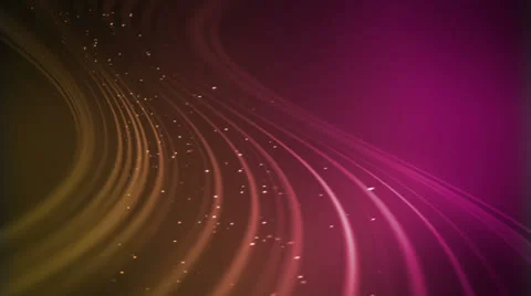 Glow Waves Pink Yellow Stock Footage 25988102