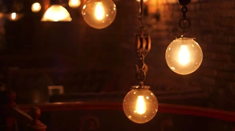 Glower Lamp Stock Footage 49410027