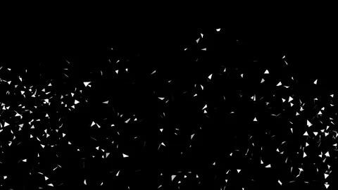 Glowing 2026 digits hanging in darkness Stock Footage 307617646
