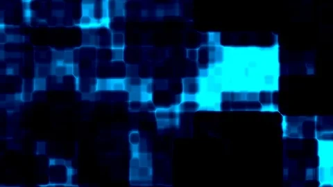 Glowing abstact mosaic Stock Footage 95104587