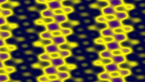 Glowing abstract background with interconnected digital nodes and fluid ene.. Stock Footage 337161619