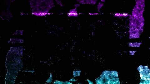 Glowing Abstract Background Loop Stock Footage 214633309