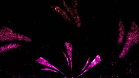 Glowing Abstract Background Loop Stock Footage 214635395