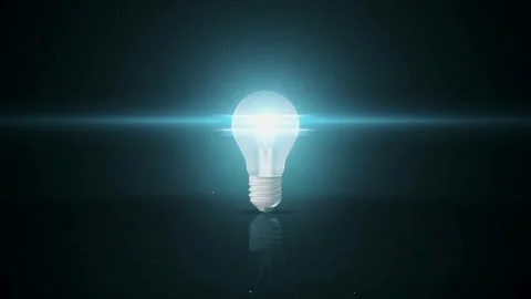 Glowing, abstract, bright, blue, background, shiny, horizontal, Stock Footage 268153979