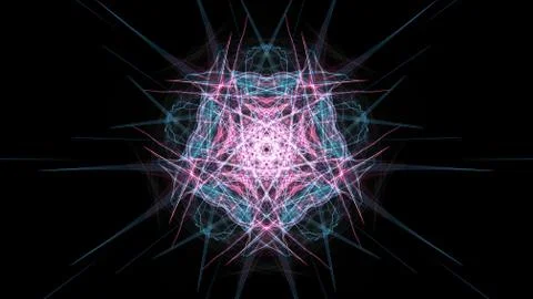 Glowing abstract dark background. Stock Illustration