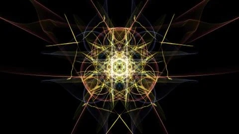 Glowing abstract dark background. Stock-Illustration