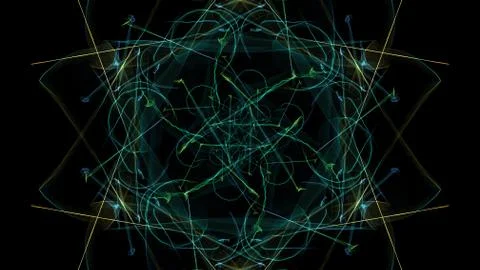 Glowing abstract dark background. Stock Illustration