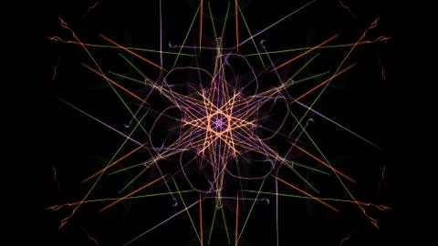 Glowing abstract dark background. Stock Illustration