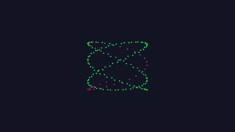 Glowing abstract data connection lines forming futuristic particle network .. Stock Footage 341055747