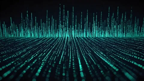 Glowing abstract data path 스톡 동영상 308303779